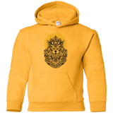 Sweatshirts Gold / YS Alpha Wolf Youth Hoodie