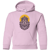 Sweatshirts Light Pink / YS Alpha Wolf Youth Hoodie