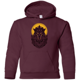 Sweatshirts Maroon / YS Alpha Wolf Youth Hoodie