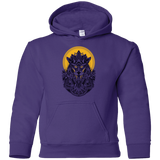 Sweatshirts Purple / YS Alpha Wolf Youth Hoodie