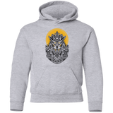 Sweatshirts Sport Grey / YS Alpha Wolf Youth Hoodie