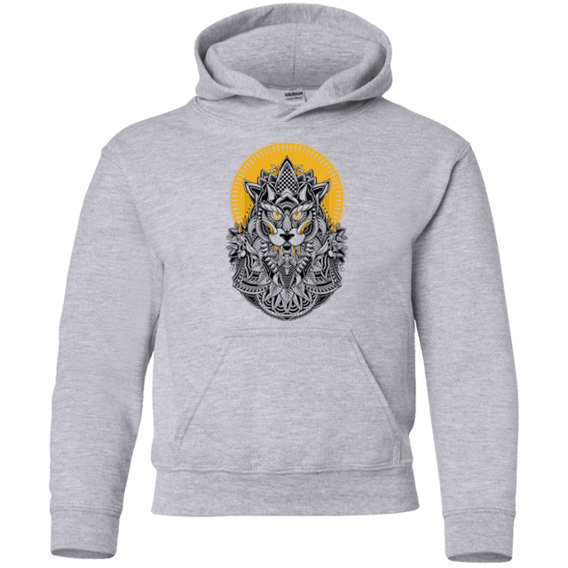 Sweatshirts Sport Grey / YS Alpha Wolf Youth Hoodie