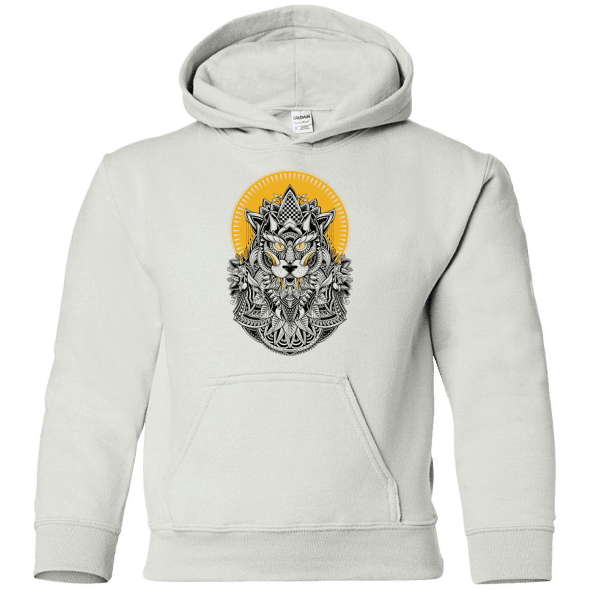 Sweatshirts White / YS Alpha Wolf Youth Hoodie