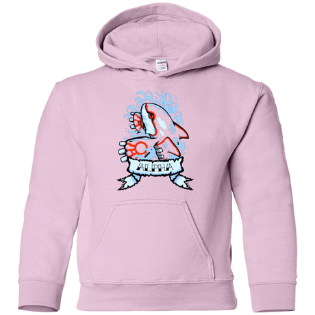 Sweatshirts Light Pink / YS Alpha Youth Hoodie