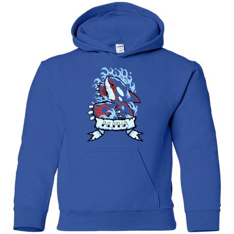 Sweatshirts Royal / YS Alpha Youth Hoodie