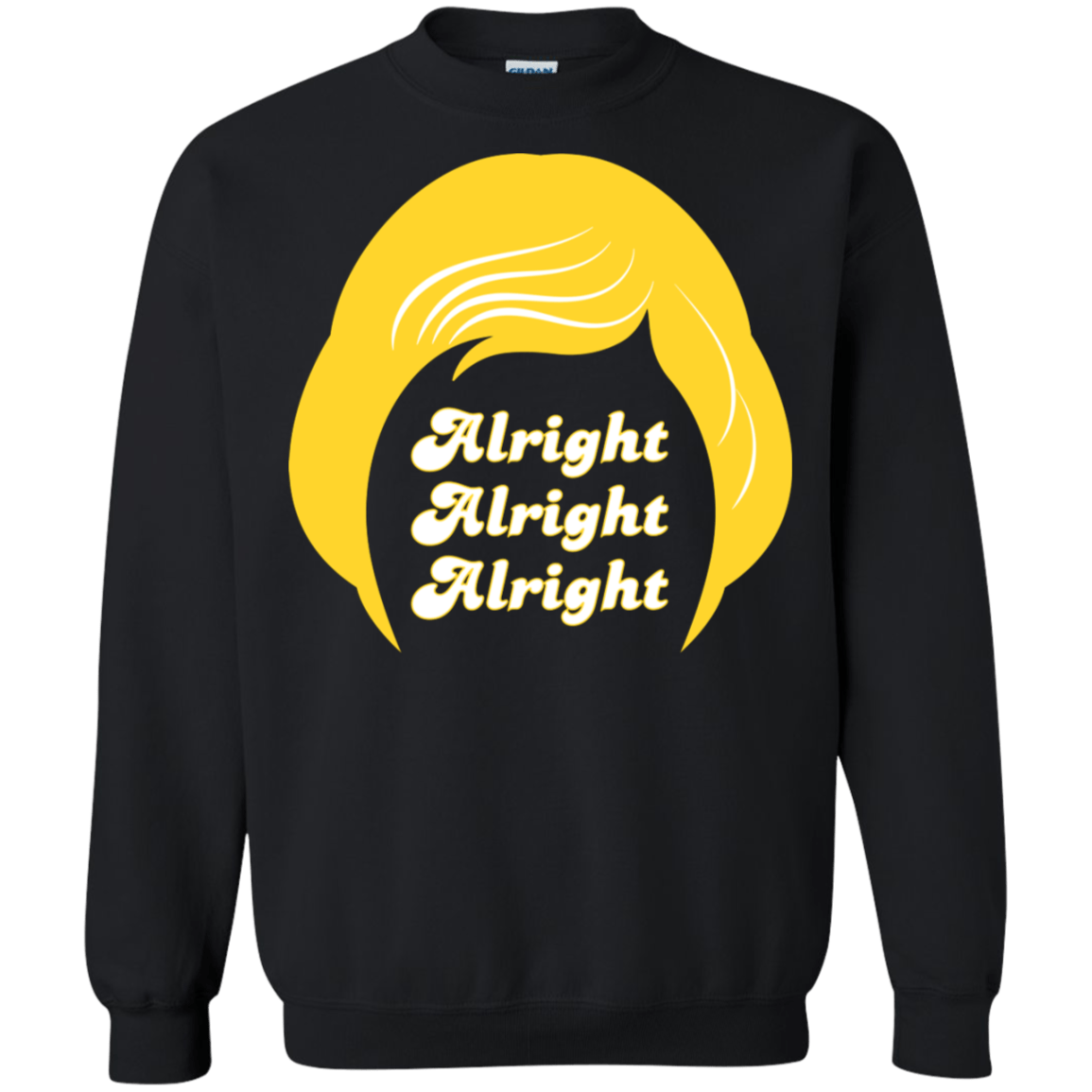 Sweatshirts Black / S Alright Crewneck Sweatshirt