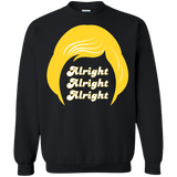 Sweatshirts Black / S Alright Crewneck Sweatshirt