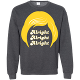 Sweatshirts Dark Heather / S Alright Crewneck Sweatshirt