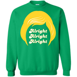 Sweatshirts Irish Green / S Alright Crewneck Sweatshirt