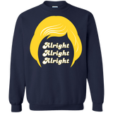 Sweatshirts Navy / S Alright Crewneck Sweatshirt