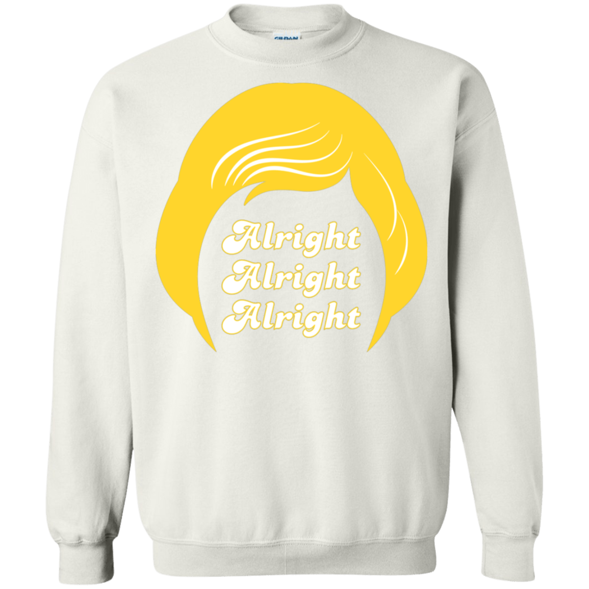 Sweatshirts White / S Alright Crewneck Sweatshirt