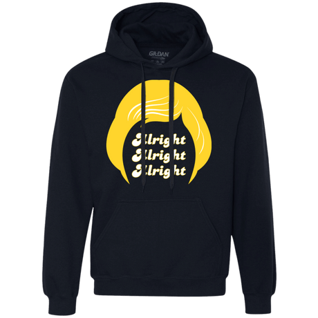 Sweatshirts Navy / S Alright Premium Fleece Hoodie