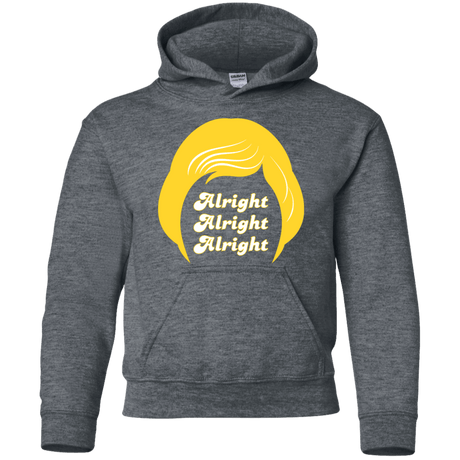 Sweatshirts Dark Heather / YS Alright Youth Hoodie