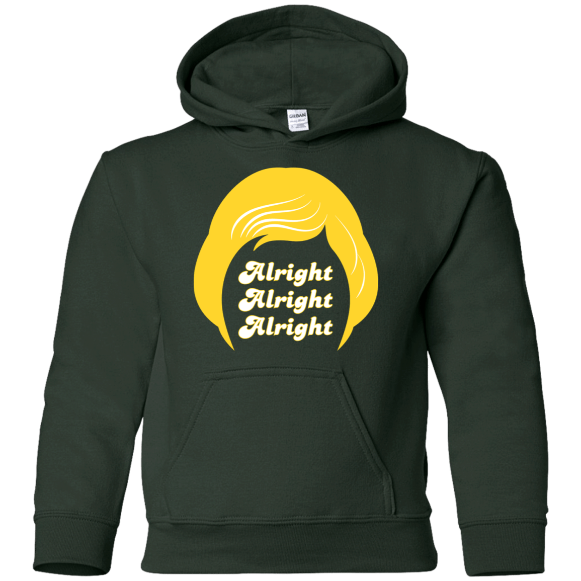 Sweatshirts Forest Green / YS Alright Youth Hoodie