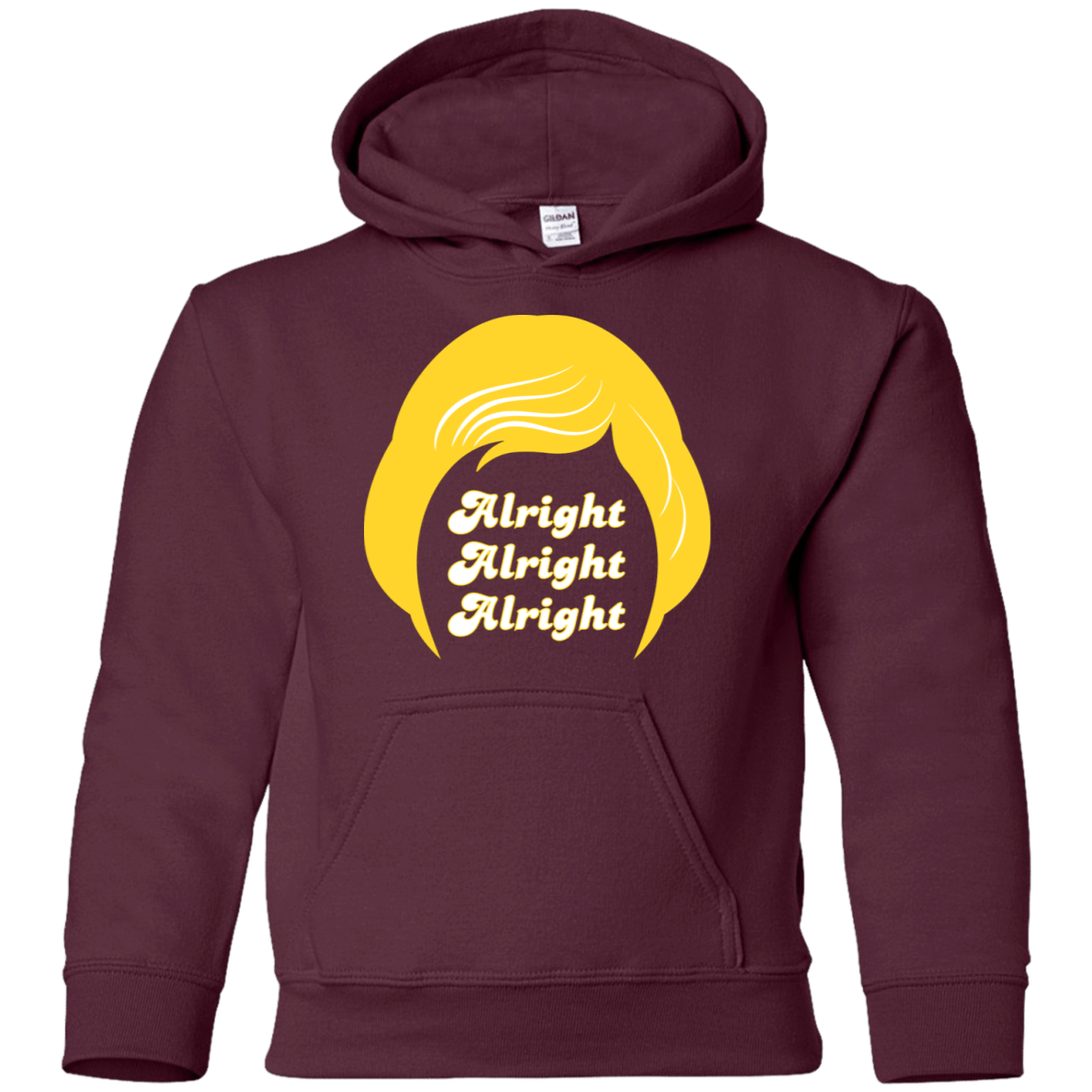 Sweatshirts Maroon / YS Alright Youth Hoodie