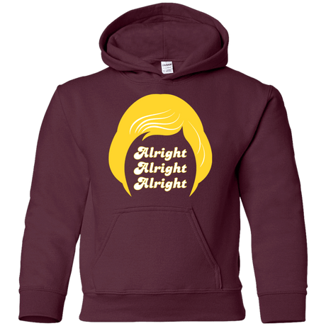 Sweatshirts Maroon / YS Alright Youth Hoodie