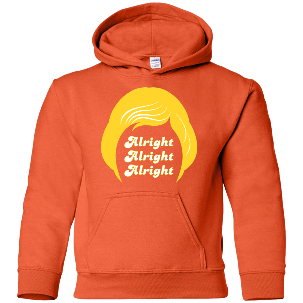 Sweatshirts Orange / YS Alright Youth Hoodie