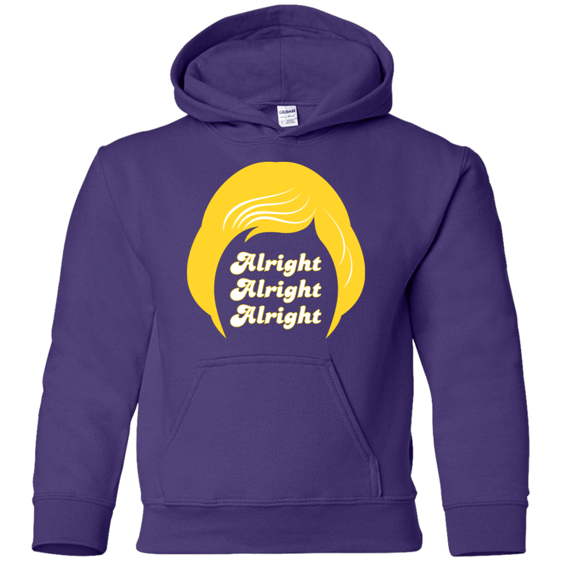 Sweatshirts Purple / YS Alright Youth Hoodie