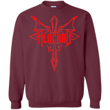 Sweatshirts Maroon / Small Alucard Crewneck Sweatshirt