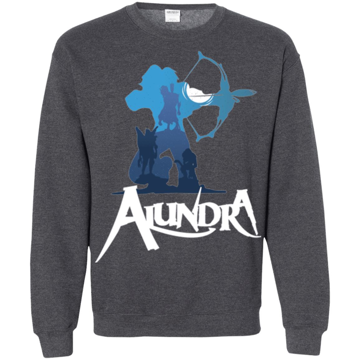 Sweatshirts Dark Heather / Small Alundra Crewneck Sweatshirt