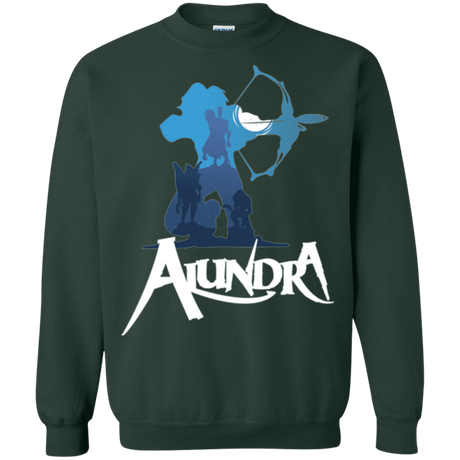 Sweatshirts Forest Green / Small Alundra Crewneck Sweatshirt