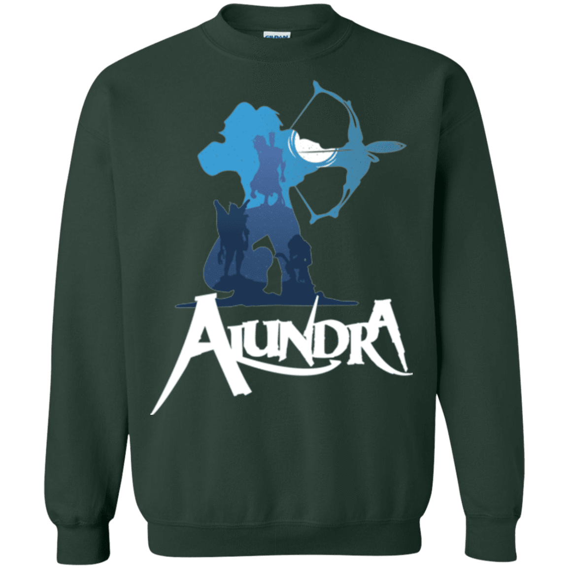 Sweatshirts Forest Green / Small Alundra Crewneck Sweatshirt