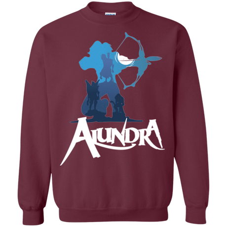 Sweatshirts Maroon / Small Alundra Crewneck Sweatshirt