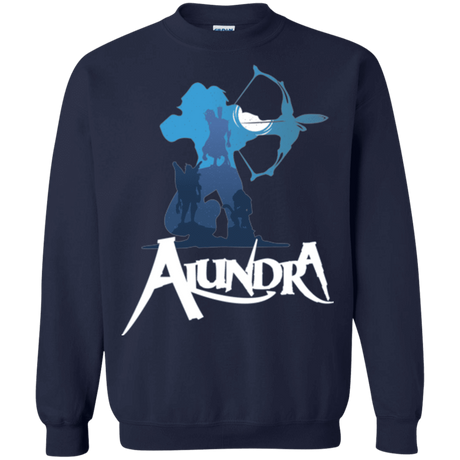Sweatshirts Navy / Small Alundra Crewneck Sweatshirt
