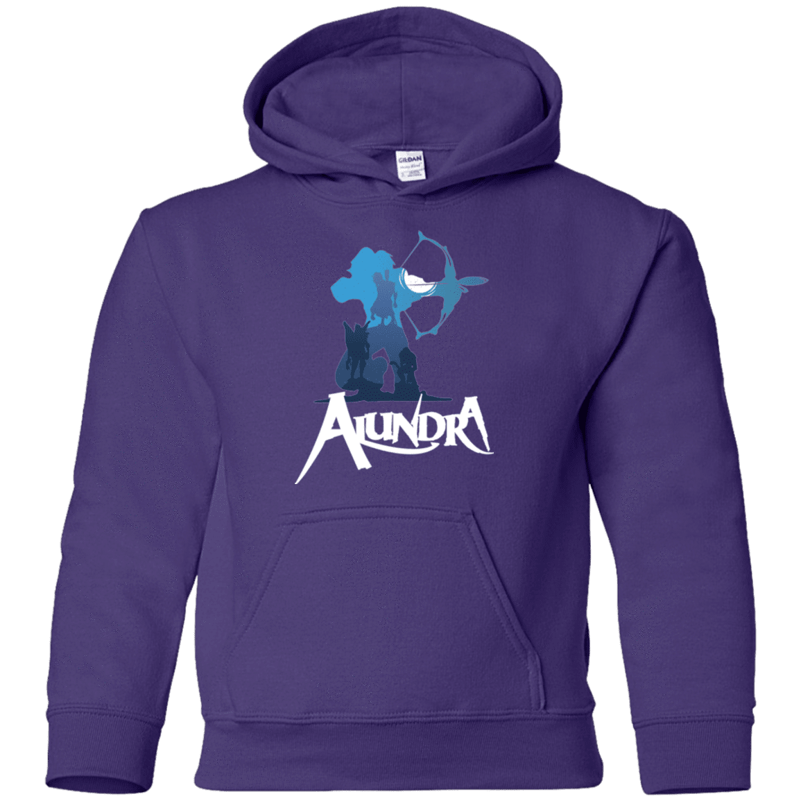 Sweatshirts Purple / YS Alundra Youth Hoodie