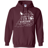 Sweatshirts Maroon / Small Always Be a Viking Pullover Hoodie