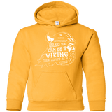 Sweatshirts Gold / YS Always Be a Viking Youth Hoodie
