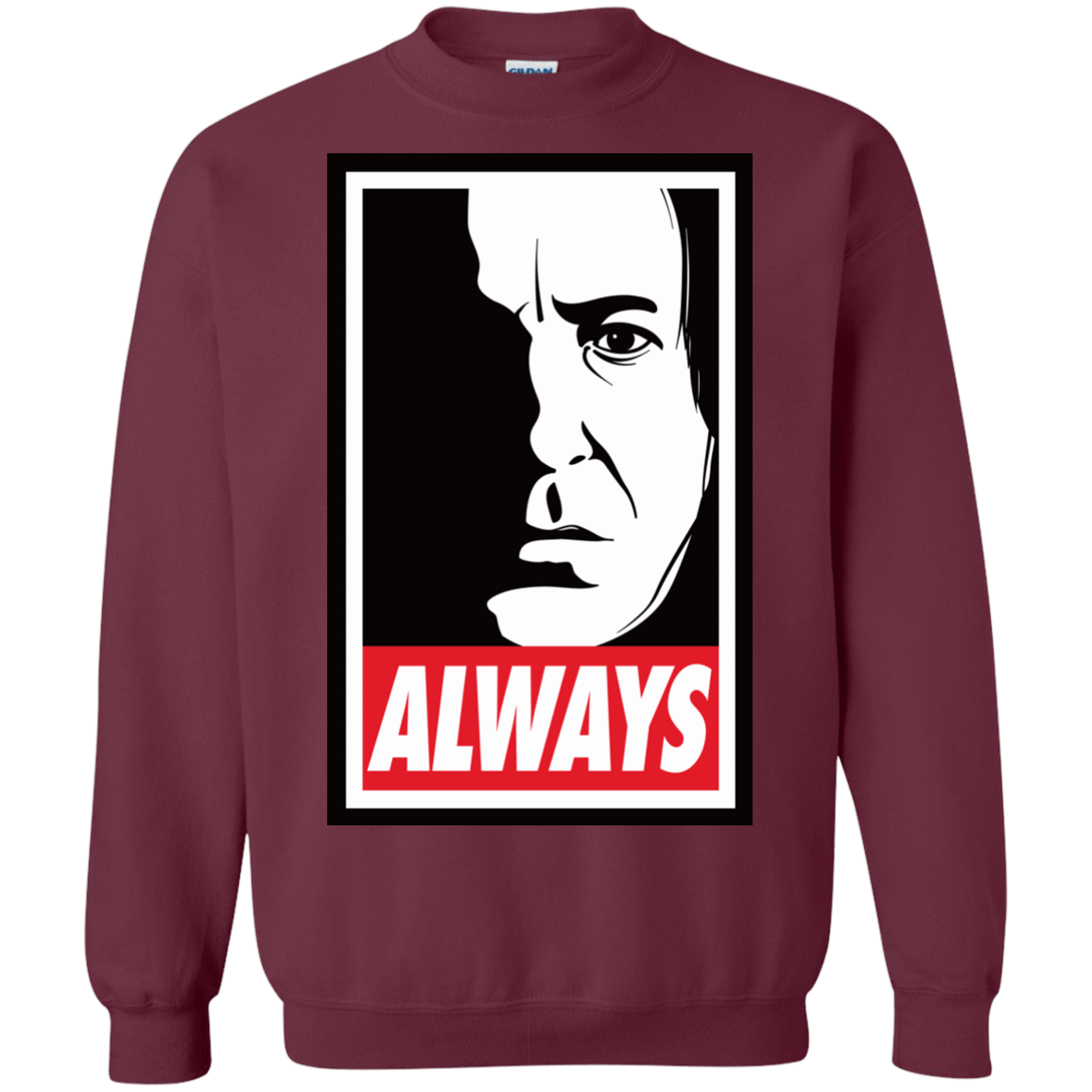 Sweatshirts Maroon / Small ALWAYS Crewneck Sweatshirt