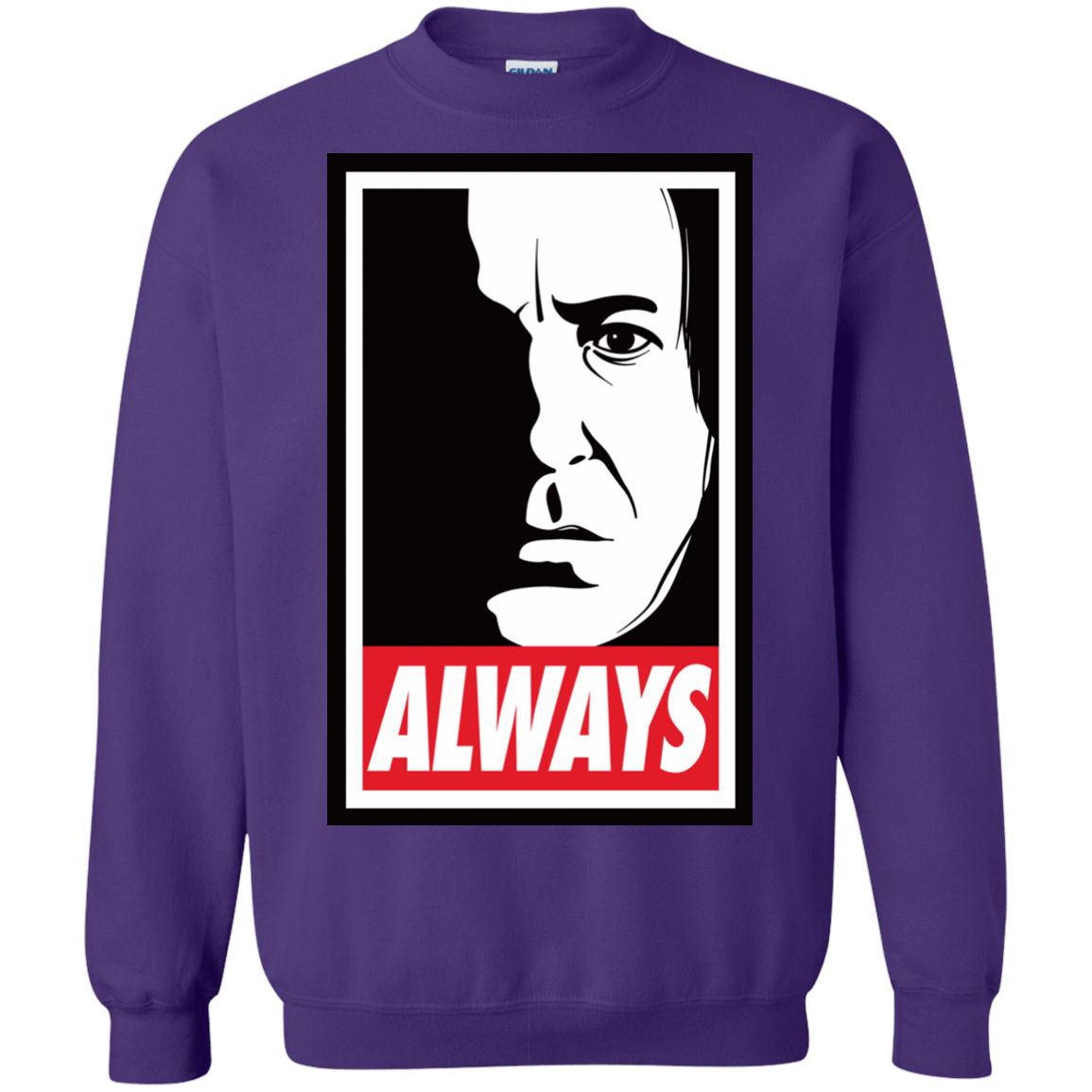 Sweatshirts Purple / Small ALWAYS Crewneck Sweatshirt