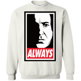 Sweatshirts White / Small ALWAYS Crewneck Sweatshirt