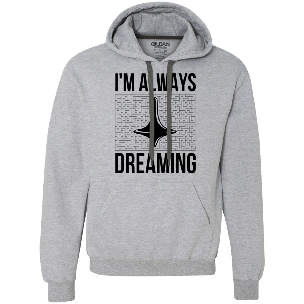 Sweatshirts Sport Grey / Small Always dreaming Premium Fleece Hoodie