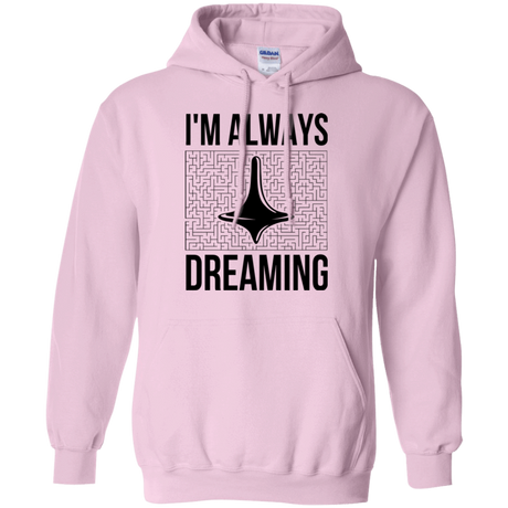 Sweatshirts Light Pink / Small Always dreaming Pullover Hoodie