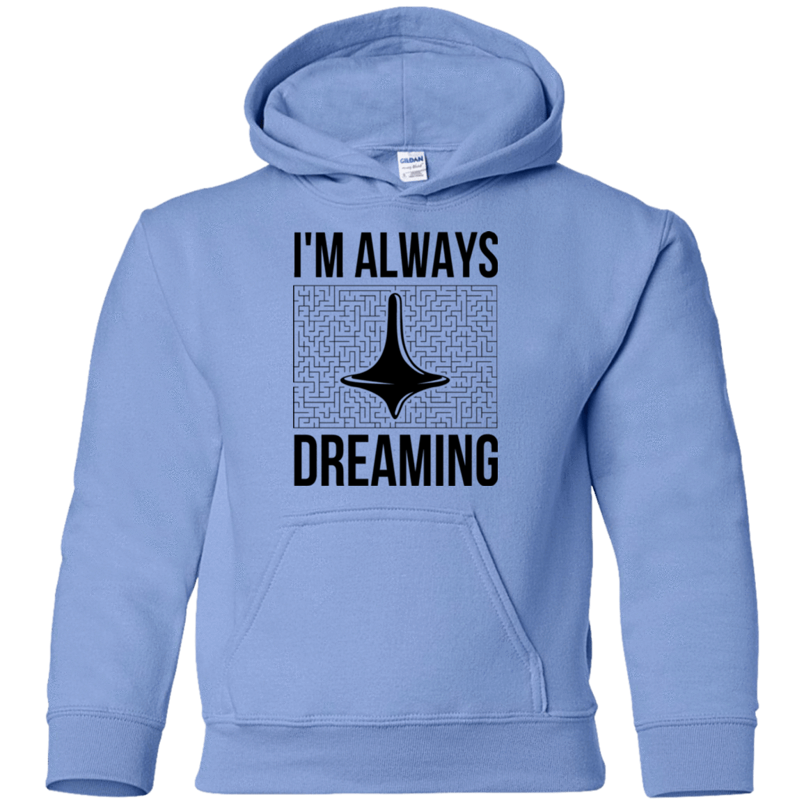Sweatshirts Carolina Blue / YS Always dreaming Youth Hoodie