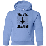 Sweatshirts Carolina Blue / YS Always dreaming Youth Hoodie
