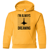 Sweatshirts Gold / YS Always dreaming Youth Hoodie