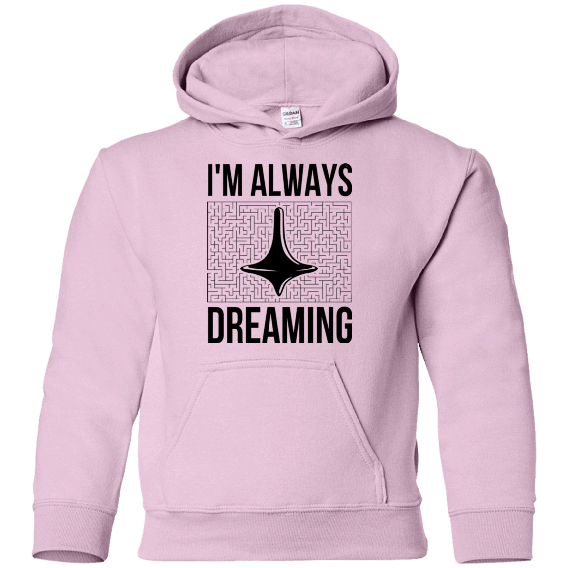 Sweatshirts Light Pink / YS Always dreaming Youth Hoodie