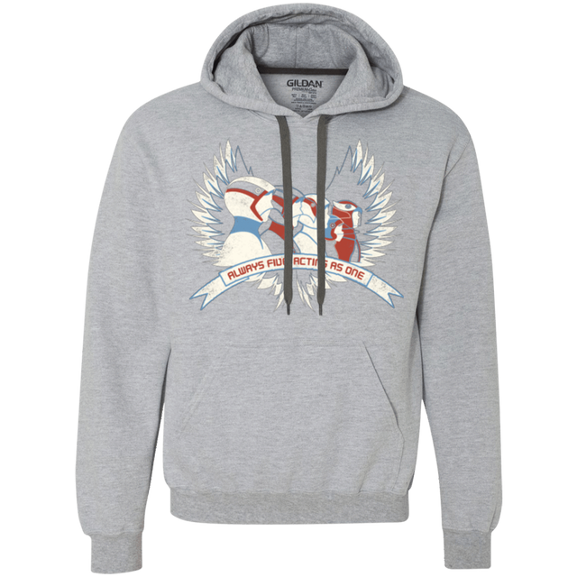 Sweatshirts Sport Grey / Small Always Five Acting As One Premium Fleece Hoodie