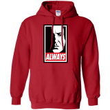 Sweatshirts Red / Small ALWAYS Pullover Hoodie