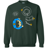 Sweatshirts Forest Green / Small ALWAYS THE SAME VICTIM Crewneck Sweatshirt