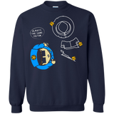 Sweatshirts Navy / Small ALWAYS THE SAME VICTIM Crewneck Sweatshirt