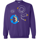 Sweatshirts Purple / Small ALWAYS THE SAME VICTIM Crewneck Sweatshirt