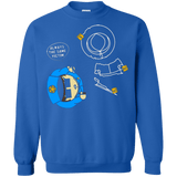 Sweatshirts Royal / Small ALWAYS THE SAME VICTIM Crewneck Sweatshirt