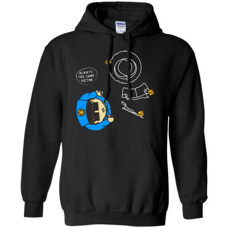 Sweatshirts Black / Small ALWAYS THE SAME VICTIM Pullover Hoodie