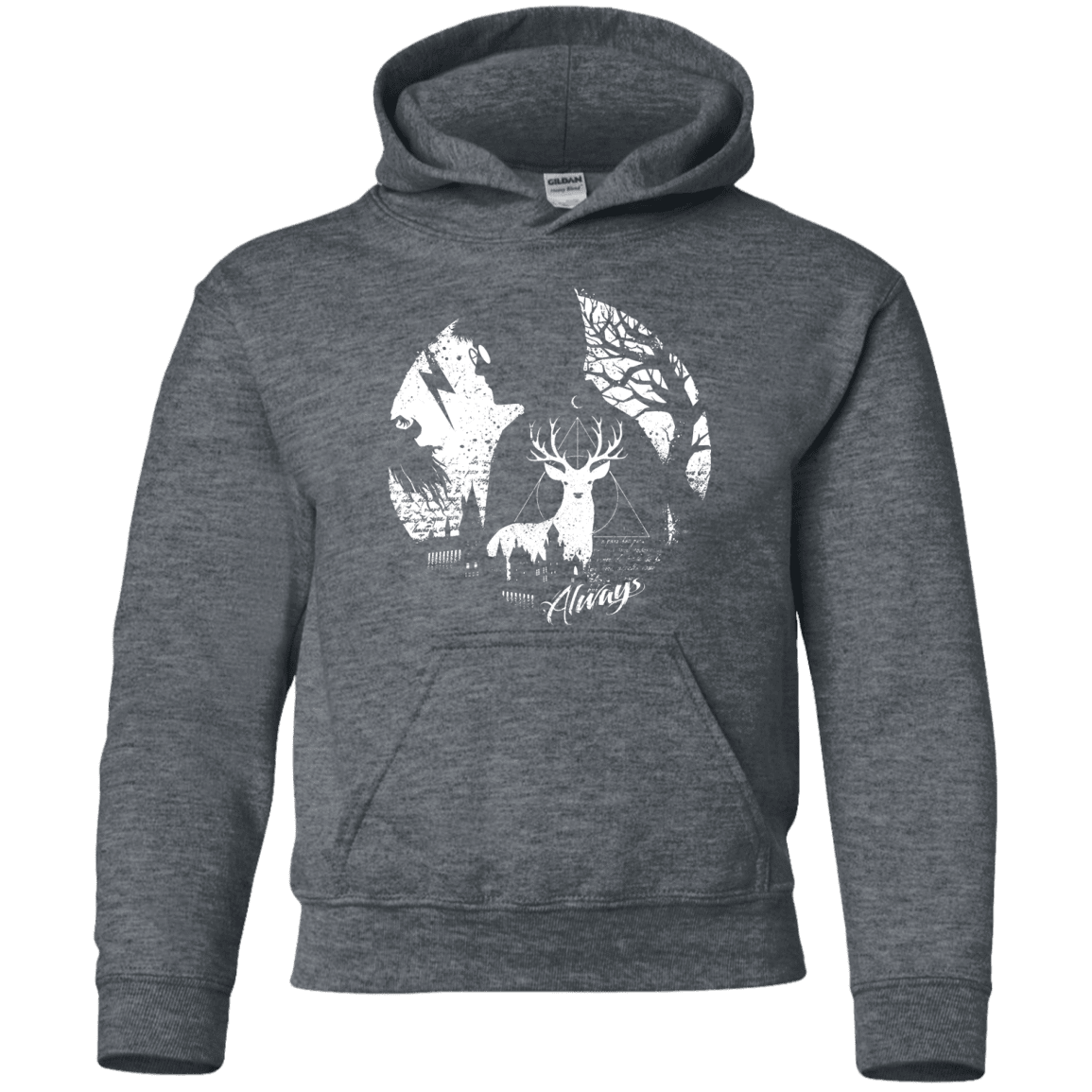 Sweatshirts Dark Heather / YS Always Youth Hoodie