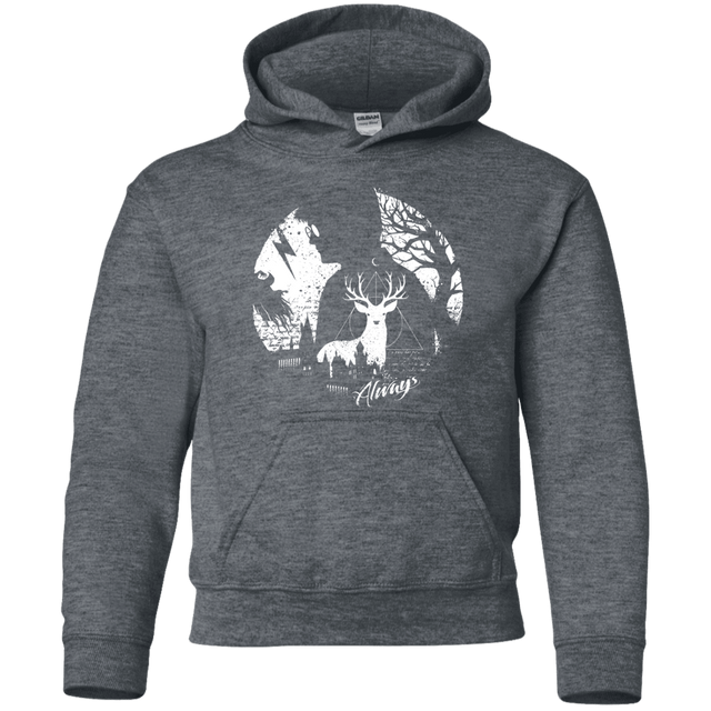Sweatshirts Dark Heather / YS Always Youth Hoodie