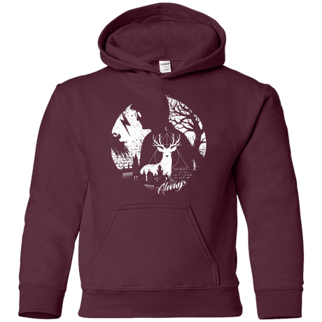 Sweatshirts Maroon / YS Always Youth Hoodie